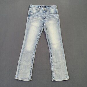 BKE Boys Jeans Kids 12 Blue Conner Bootcut Stretch Denim